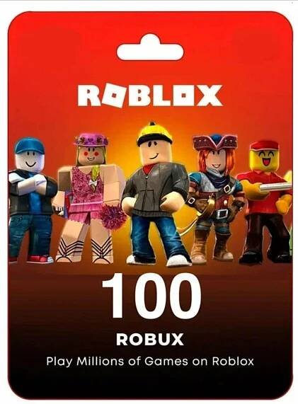 Roblox Gift Card - 100 Robux!