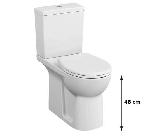 WC kombi komplet Vitra Conforma vario odpad CONFSET5816