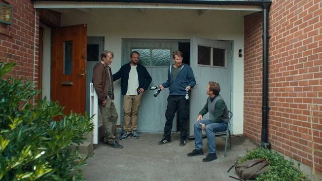 Chlast - Z filmu - Mads Mikkelsen, Magnus Millang, Thomas Bo Larsen