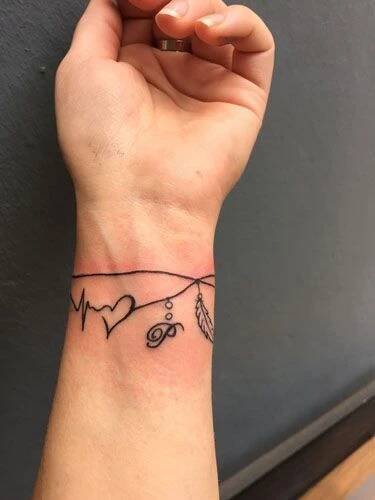 25+ Trendy Bracelet Tattoo Designs to Flaunt Your Style! | Tattoo handgelenk frau, Tattoo handgelenk, Tattoo ideen