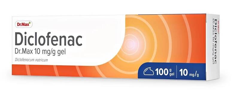 Dr. Max Diclofenac 10 mg/g gel 100 g