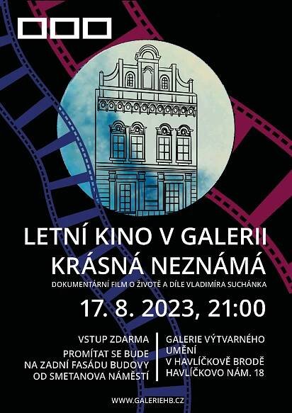 Letní kino v galerii