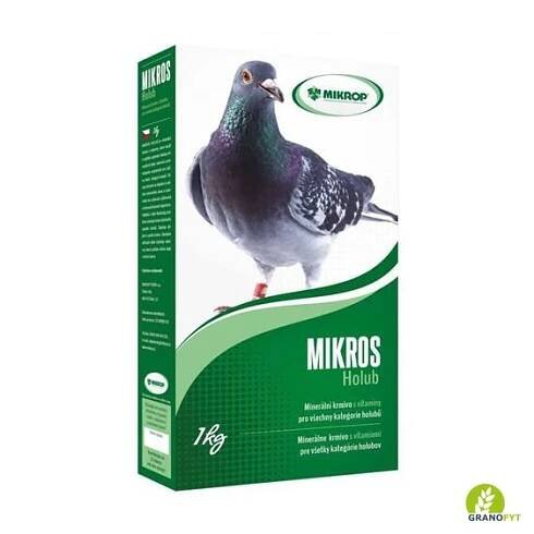 MIKROS - Holub - Krmivo s vitamíny a minerály