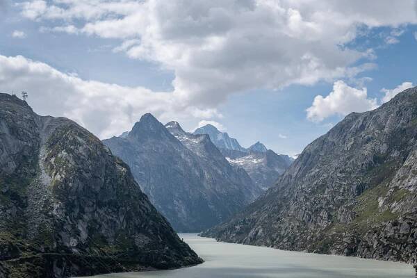 Grimselpass i Grimselsee