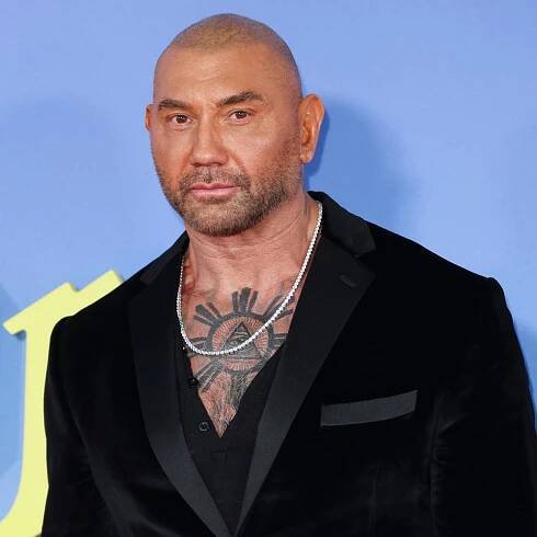 Dave Bautista Looks Jacked While Working Out Behind the Scenes of Guardians of the Galaxy Vol. 3