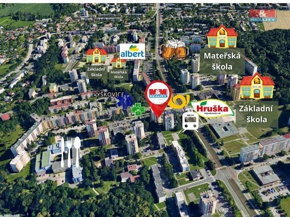 Pronájem Byt 2+1, Výškovická, Ostrava - Výškovice