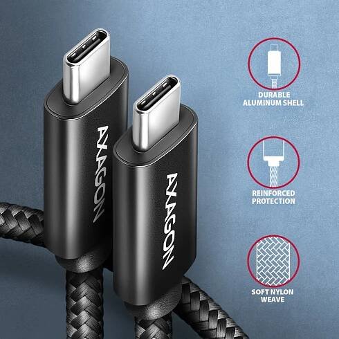 BUCM2-CM10AB CHARGE USB-C <> USB-C kabel 1 m