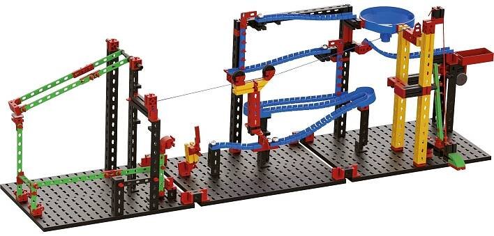 fischertechnik 551588 ADVANCED Funny Machines - Kettenreaktion stavebnice, od 7 let : Půhy.cz