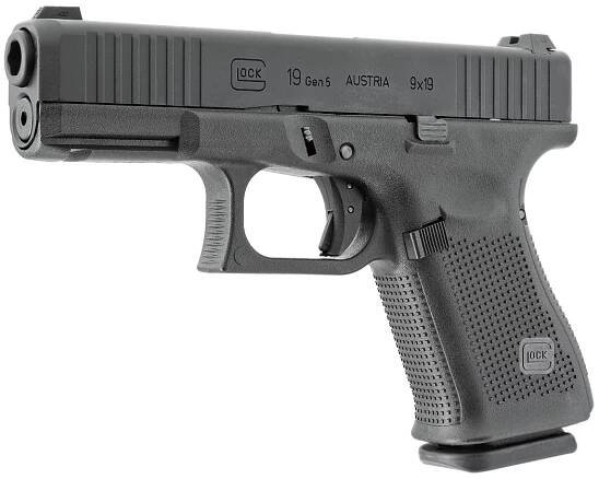 Airsoft. pištoľ GLOCK 19 Gen5, kal. 6mm, gas