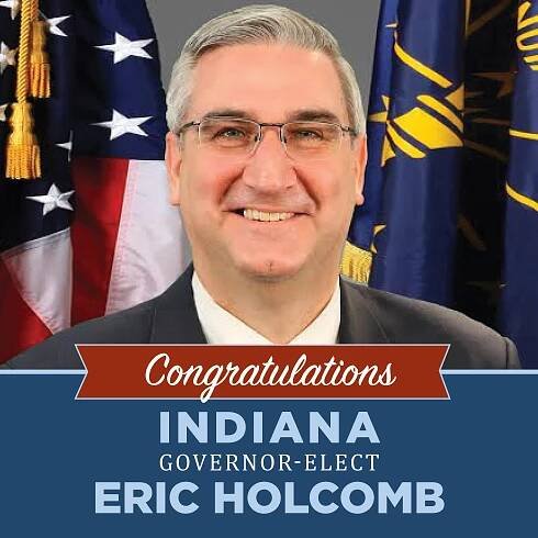RGA Congratulates Indiana Governor-Elect Eric Holcomb