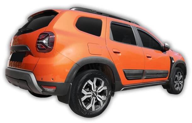 JJ-AUTOMOTIVE | Plastové bočné ochranné lišty pre Dacia Duster 2 2017-2024, za 4765.00CZK - Allegro