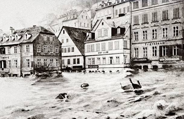Před 130 lety Karlovy Vary devastovala povodeň, která stála život slavného starostu