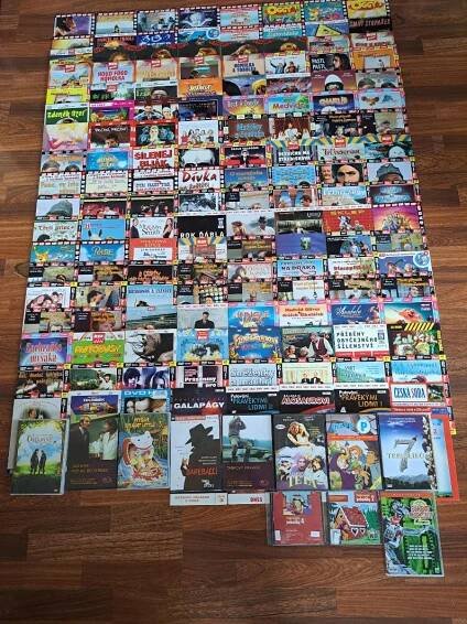KOLEKCE 155 KS DVD - České i zahraniční filmy, pohádky, komedie apod.. - Film