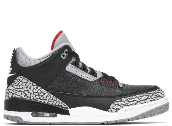 Air Jordan 3 Retro OG 2018 Black Cement