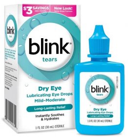 Buy Blink Tears Lubricating Eye Drops, Mild Moderate Dry Eye, 1 fl oz ...
