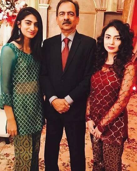 Mehar Bano Father and Sister 