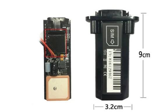Voděodolný GPS lokátor tracker GSM alarm na motorku nebo do auta + SIM zdarma!