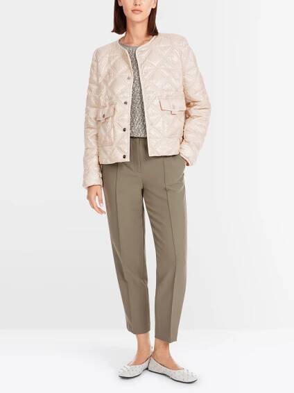 Outdoorjacke im Rautenstepp