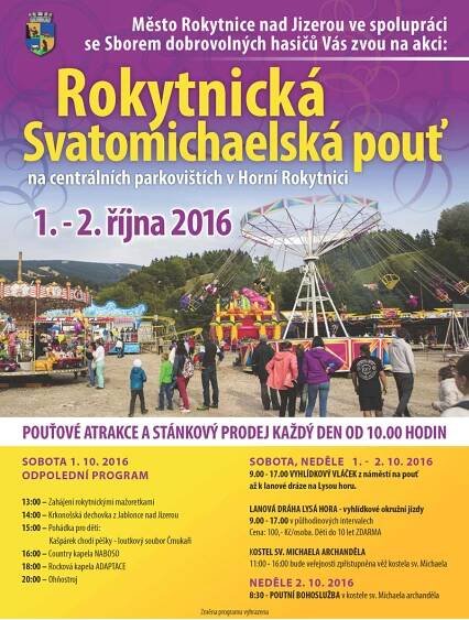 Rokytnice nad Jizerou - Krkonoše - Svatomichaelská pouť 2016