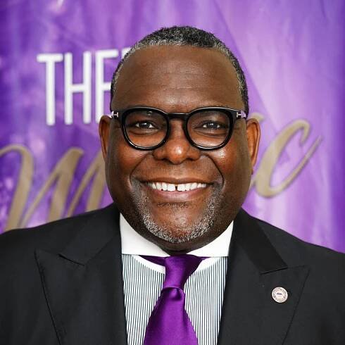 LeMoyne-Owen College president Christopher Davis's portrait