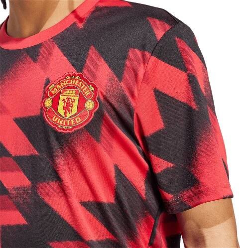 Pánský předzápasový dres s krátkým rukávem adidas Manchester United Pre-Match