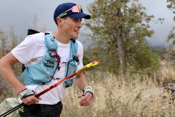 2025 Cocodona 250 Mile - mens champion Dan Green close up