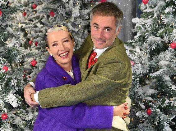 Emma Thompson and Greg Wise attend the "Last Christmas" UK Premiere at BFI Southbank on November 11, 2019 in London, England. 