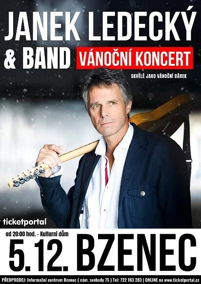 Vánoční koncert Janka Ledeckého ve Bzenci – Obec Ostrožská Nová Ves