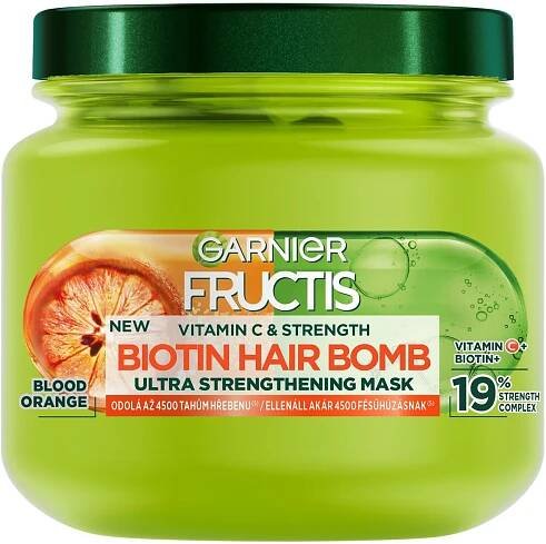 GARNIER Fructis Vitamin & Strength Ultra posilující Biotin Hair Bomb 320 ml