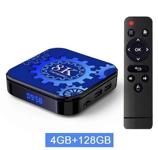 TV Box Android 13 Wifi 6 Dual Podpora 8 K Video BT5.