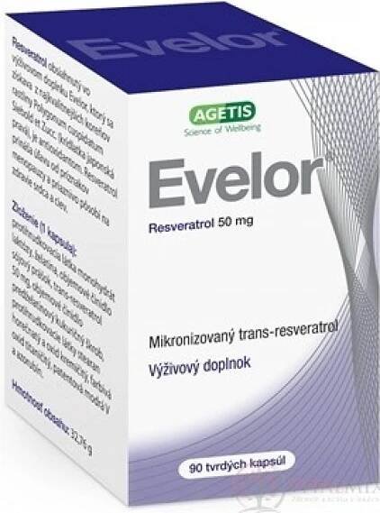Evelor Resveratrol 50 mg 90 tablet