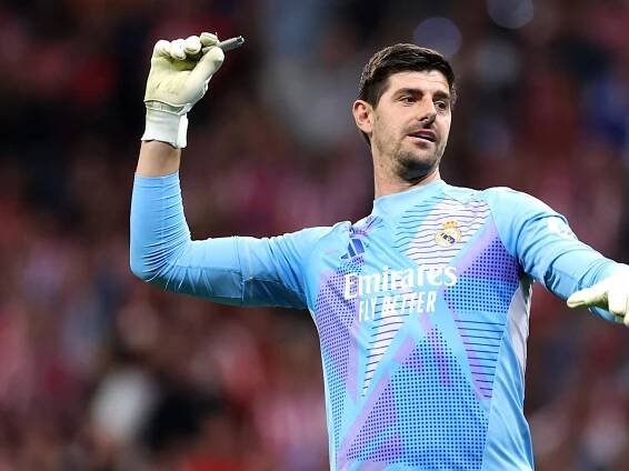 'Acting the victim' - Diego Simeone criticises Thibaut Courtois after Madrid derby crowd unrest