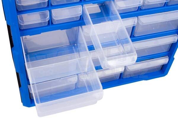Plastový organizér / box na šroubky, 39 rozdělovníků - MW1502 AHProfi
