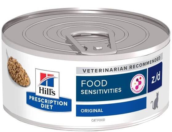 Hill’s Prescription Diet z/d Alergie a péče o kůži konzerva pro kočky 156 g
