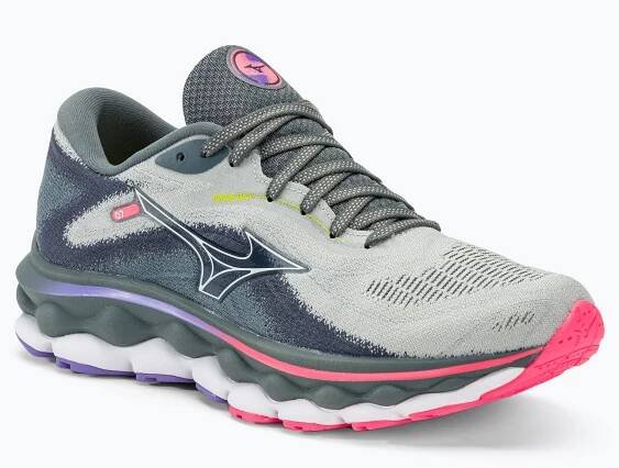 Dámské běžecké boty Mizuno Wave Sky 7 pblue/white/high vs pink
