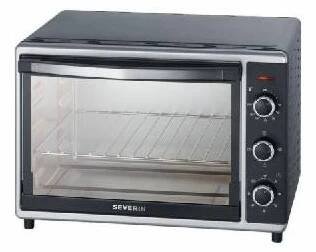 Horkovzdušná trouba Severin TO 2058 s otočným grilem a pizza kamenem