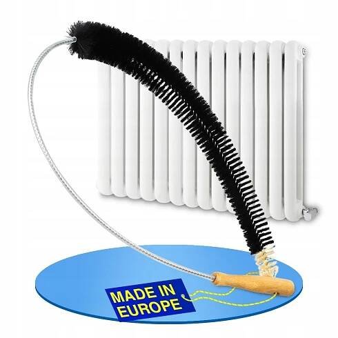 GUNDEL PUTZ Kartáč na radiátory 120 cm s štětinami, zajíc na čištění