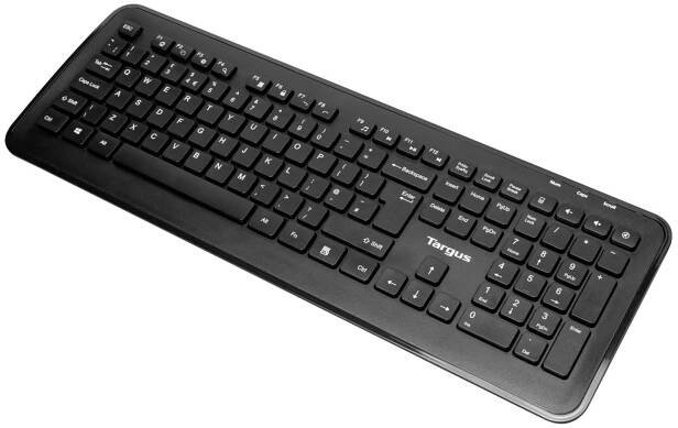 Targus AKM610UK bezdrátový sada klávesnice a myše anglická, QWERTY černá