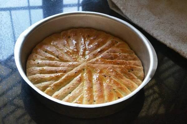 A – Ambasha – Ethiopian Flat Bread Recipe – A-Z Flat Breads Around The World | Recipe | Flatbread recipes, Custard recipes, Recipes