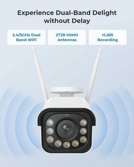 Reolink W430 Wi-Fi bezpečnostní kamera 4