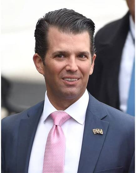 Donald Trump Jr. Proudly Accessorized with 'Deplorable' Pin at White House Easter Egg Roll