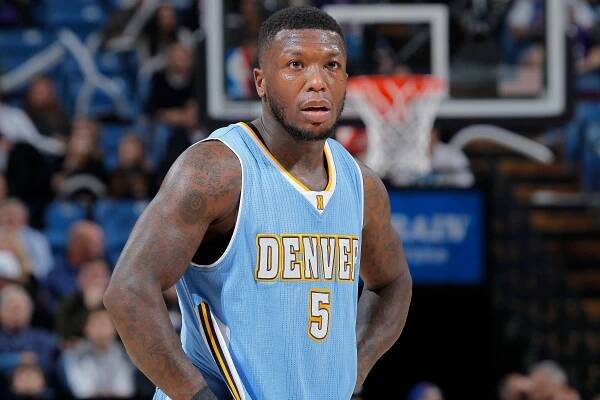 Nate Robinson of the Denver Nuggets looks on during the game against the Sacramento Kings on January 9, 2015 at Sleep Train Arena in Sacramento, California.