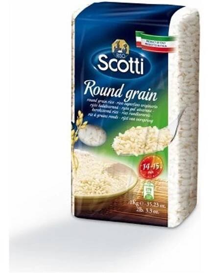 Rýže KULATOZRNNÁ SCOTTI 1 kg - | JASO