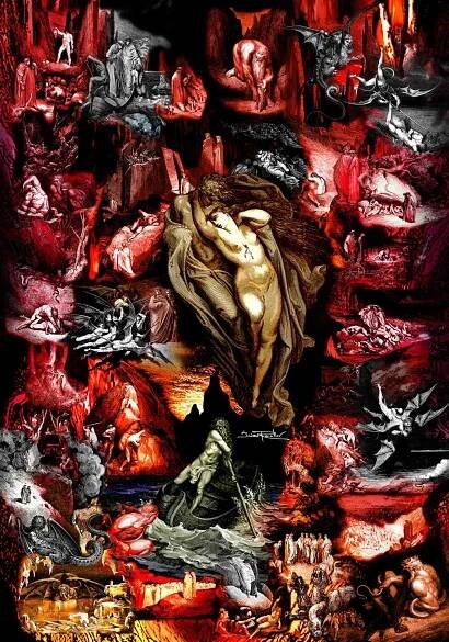 HELL ART PRINT