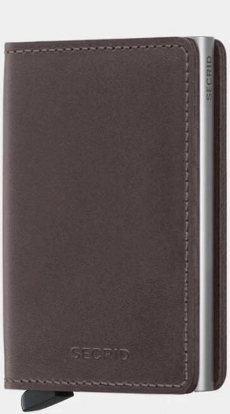 Peněženka Secrid Slimwallet (original dark brown)