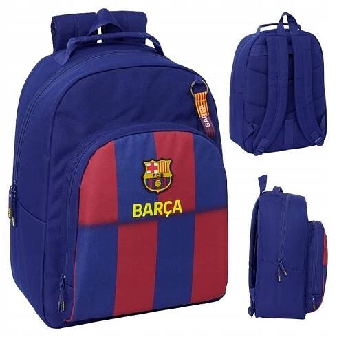 SAFTA MALÝ ŠKOLNÍ BATOH DO ŠKOLKY JEDNOKOMOROVÝ FC BARCELONA FCB 25/26