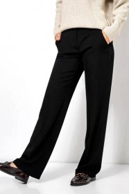 Dámské kalhoty TONI Luisa Beauty široké - dlouhé - černé :: Boutique Matýsek