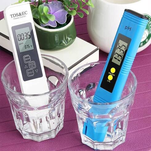 MĚŘIČ PH METR TESTER KYSELOSTI KYSELOMĚR VODY TDS TEPLOMĚR + 3 ZÁSOBNÍKY EAN (GTIN) 4894152442704