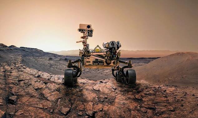 Perseverance rover made an epic climb up the side of a crater