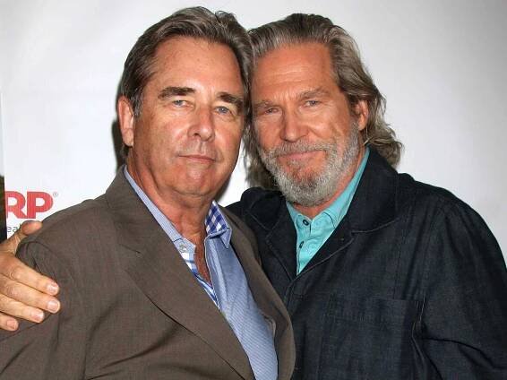 Beau Bridges and Jeff Bridges at the ARP Luncheon IHO on August 1, 2014 in Beverly Hills, CA.